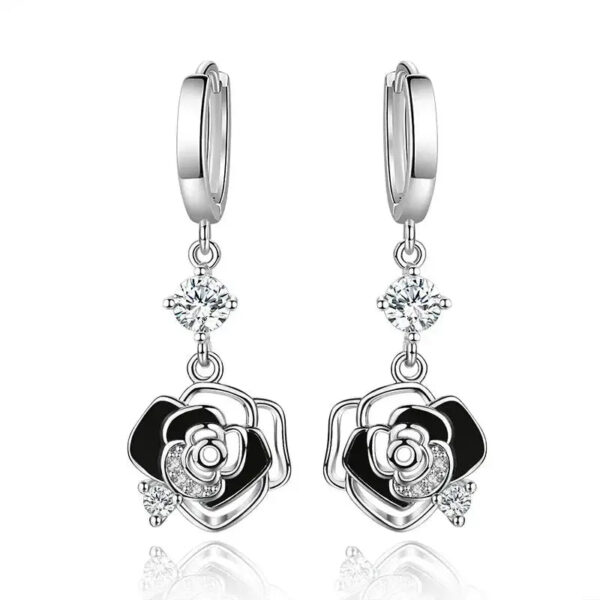 Boucles d'oreilles Minuit Étincelant Bijoux Paradise