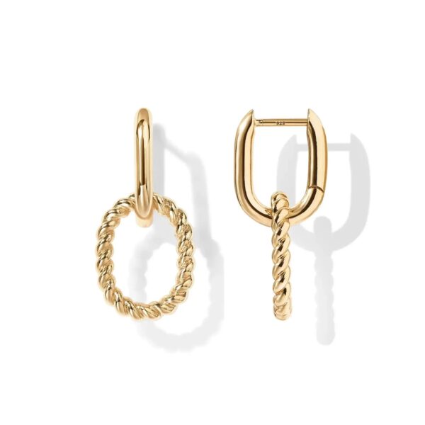 Boucles d'oreilles Mirage Étincelant Bijoux Paradise