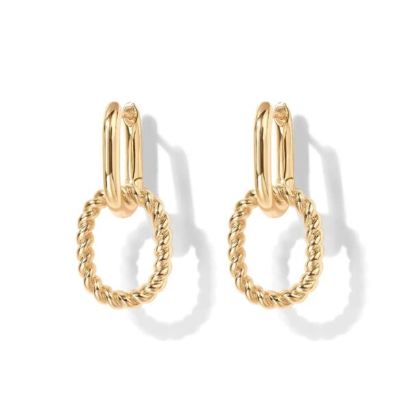 Boucles d'oreilles Mirage Étincelant Bijoux Paradise
