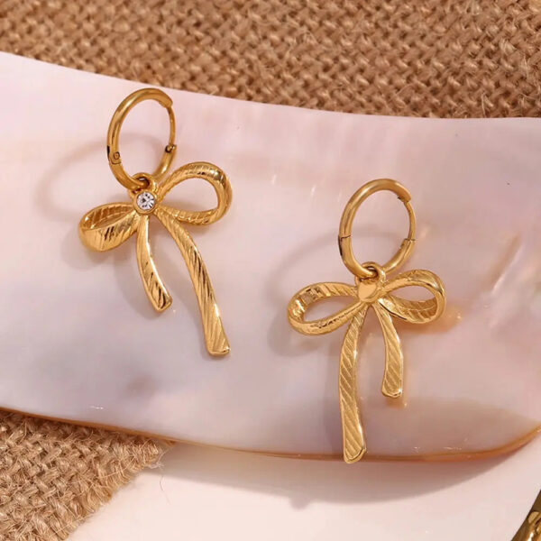 Boucles d'oreilles Nœud d’Amour Bijoux Paradise