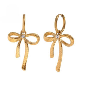 Boucles d'oreilles Nœud d’Amour Bijoux Paradise