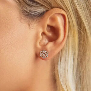 Boucles d'oreilles Noeud Infini Bijoux Paradise