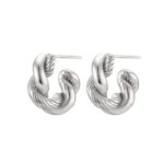 Boucles d'oreilles Or Enlacé Bijoux Paradise