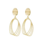 Boucles d'oreilles Or Rétro Bijoux Paradise