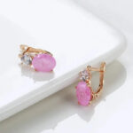 Boucles d'oreilles Perles de Quartz Bijoux Paradise