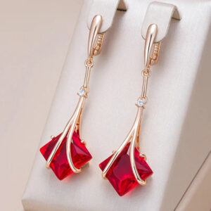 Boucles d'oreilles Rubis Mystique Bijoux Paradise