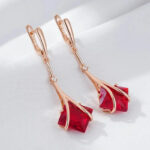 Boucles d'oreilles Rubis Mystique Bijoux Paradise