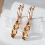 Boucles d'oreilles Sillage Doré Bijoux Paradise