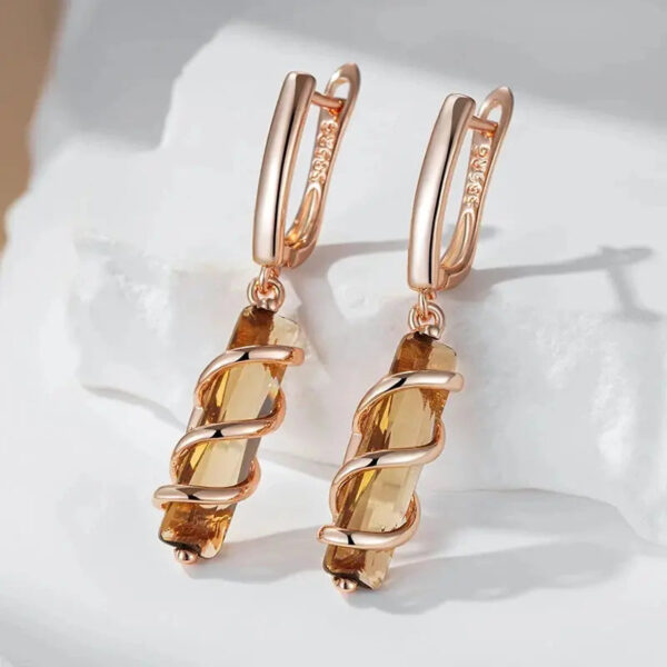 Boucles d'oreilles Sillage Doré Bijoux Paradise