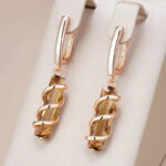 Boucles d'oreilles Sillage Doré Bijoux Paradise