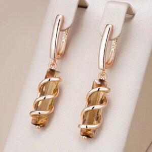 Boucles d'oreilles Sillage Doré Bijoux Paradise