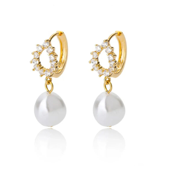 Boucles d'oreilles Sillage Nacré Bijoux Paradise