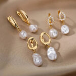 Boucles d'oreilles Sillage Nacré Bijoux Paradise