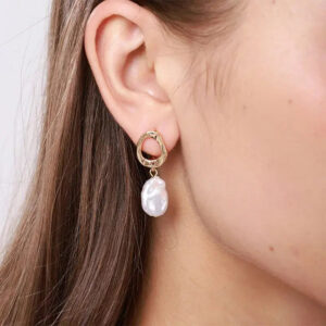 Boucles d'oreilles Sillage Nacré Bijoux Paradise