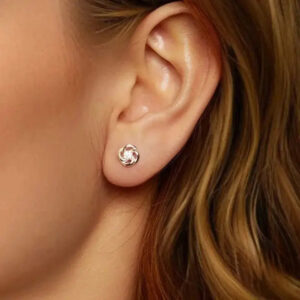 Boucles d'oreilles Trèfle Infini Bijoux Paradise