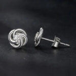 Boucles d'oreilles Trèfle Infini Bijoux Paradise