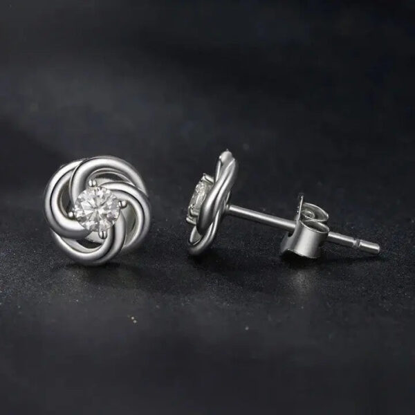 Boucles d'oreilles Trèfle Infini Bijoux Paradise
