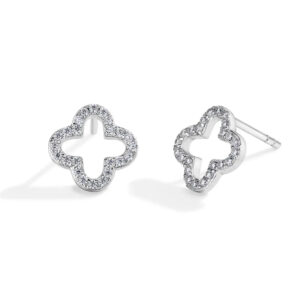 Boucles d'oreilles Trèfle Mystique Bijoux Paradise