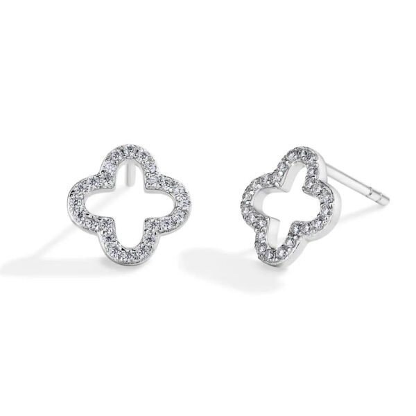 Boucles d'oreilles Trèfle Mystique Bijoux Paradise