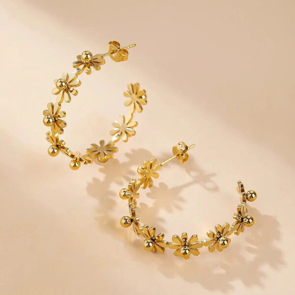 Boucles d'oreilles Valse des Pétales Bijoux Paradise