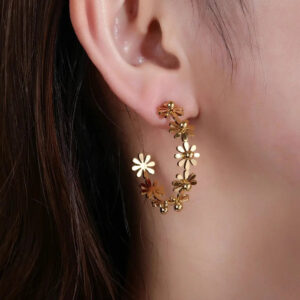 Boucles d'oreilles Valse des Pétales Bijoux Paradise