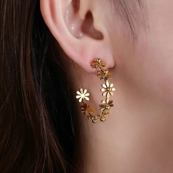 Boucles d'oreilles Valse des Pétales Bijoux Paradise