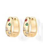Boucles d'oreilles Vibration Dorée Bijoux Paradise