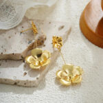 Boucles d'oreilles Éclat Floral Bijoux Paradise