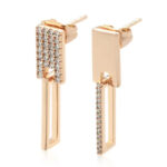 Boucles d'oreilles Élégance Linéaire Bijoux Paradise