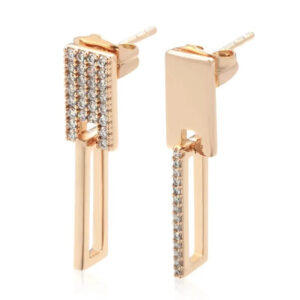 Boucles d'oreilles Élégance Linéaire Bijoux Paradise