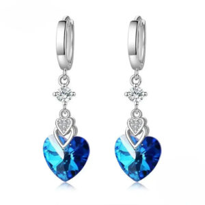 Boucles d'oreilles bleues Douceur Aquatique Bijoux Paradise
