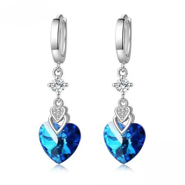 Boucles d'oreilles bleues Douceur Aquatique Bijoux Paradise