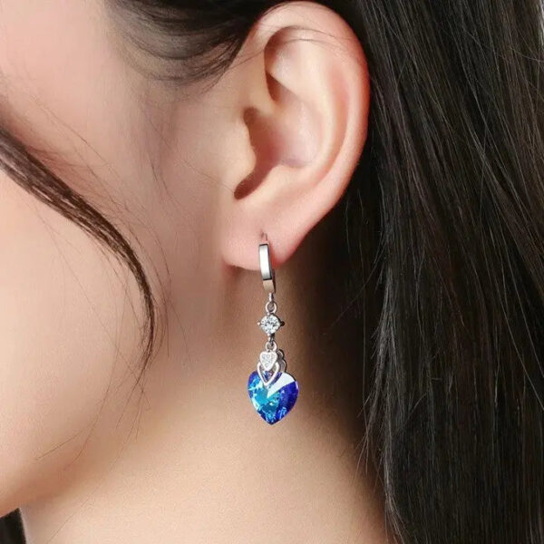 Boucles d'oreilles bleues Douceur Aquatique Bijoux Paradise