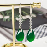 Boucles d'oreille Verte Précieuse Bijoux Paradise