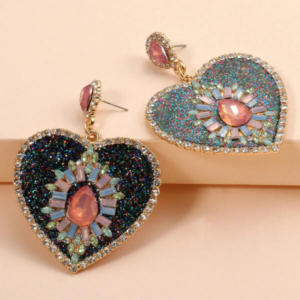 Boucles d'oreille Verte Charmes de l’Océan Bijoux Paradise