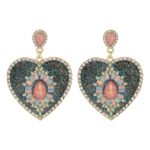 Boucles d'oreille Verte Charmes de l’Océan Bijoux Paradise