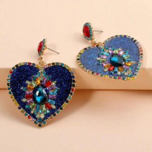 Boucles d'oreille Bleue Charmes de l’Océan Bijoux Paradise