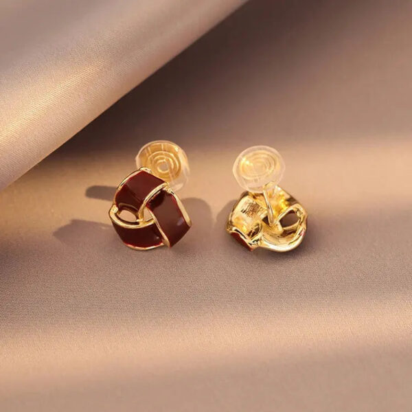 Boucles d'oreille Rouge Brise Pourpre Bijoux Paradise