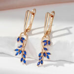 Boucles d'oreille Bleue Symphonie Bijoux Paradise