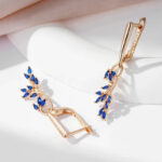 Boucles d'oreille Bleue Symphonie Bijoux Paradise