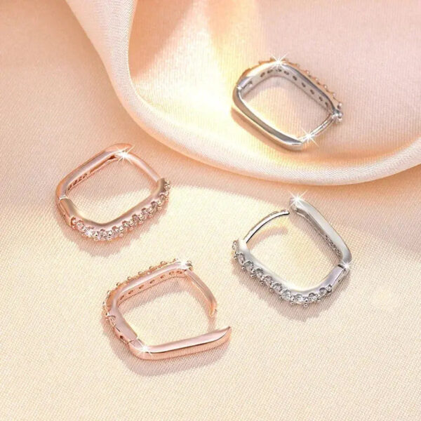 Boucles d'oreille Créole Scintillantes Bijoux Paradise