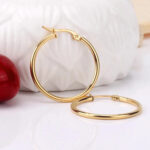 Boucles d'oreille Créole Glamour Bijoux Paradise