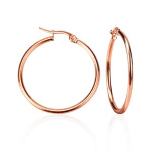 Boucles d'oreille Créole Glamour Bijoux Paradise
