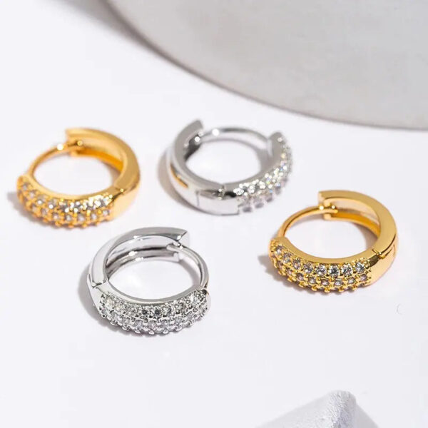 Boucles d'oreille Créole Élégance Bijoux Paradise