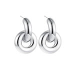 Boucles d'oreille Créole Élégance Minimaliste Bijoux Paradise