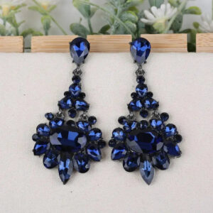 Boucles d'oreille Bleue Éclat de Lagon Bijoux Paradise