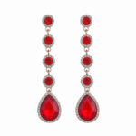 Boucles d'oreille Sang de Grenat Bijoux Paradise