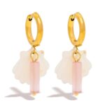 Boucles d'oreille Pendante Cascade de Cristaux Bijoux Paradise