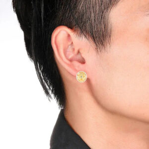 Boucle d'oreille Homme Lion Bijoux Paradise