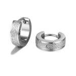Boucles d'oreille Homme Anneau Cercle Intemporel Bijoux Paradise